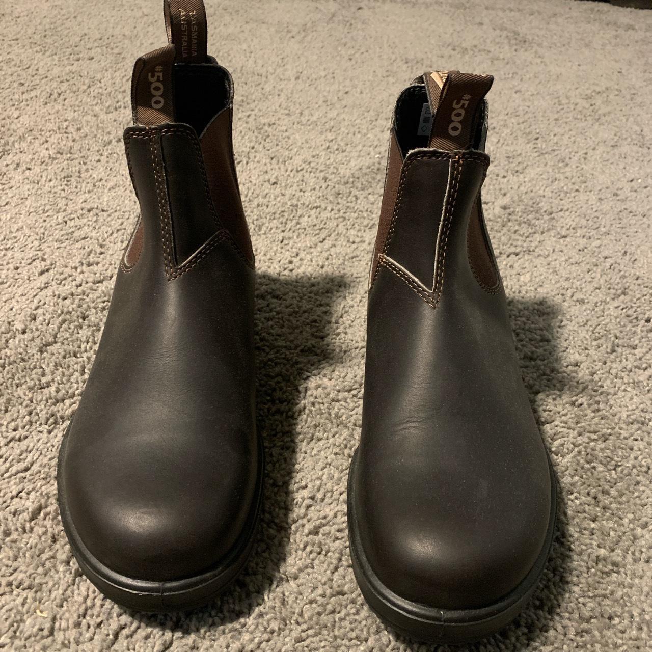 Blundstone 500 Chelsea Boots in Stout Depop