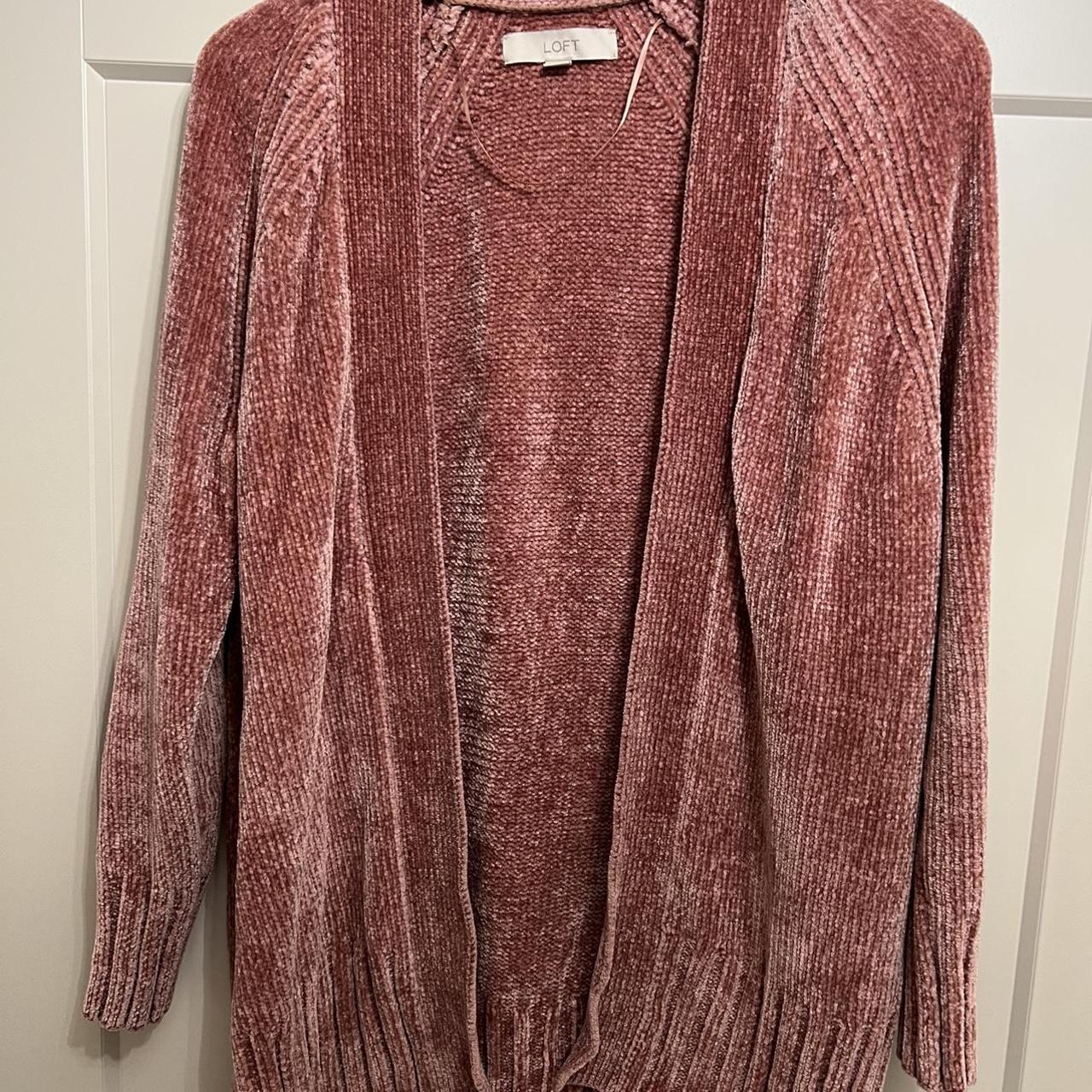 Loft chenille clearance cardigan