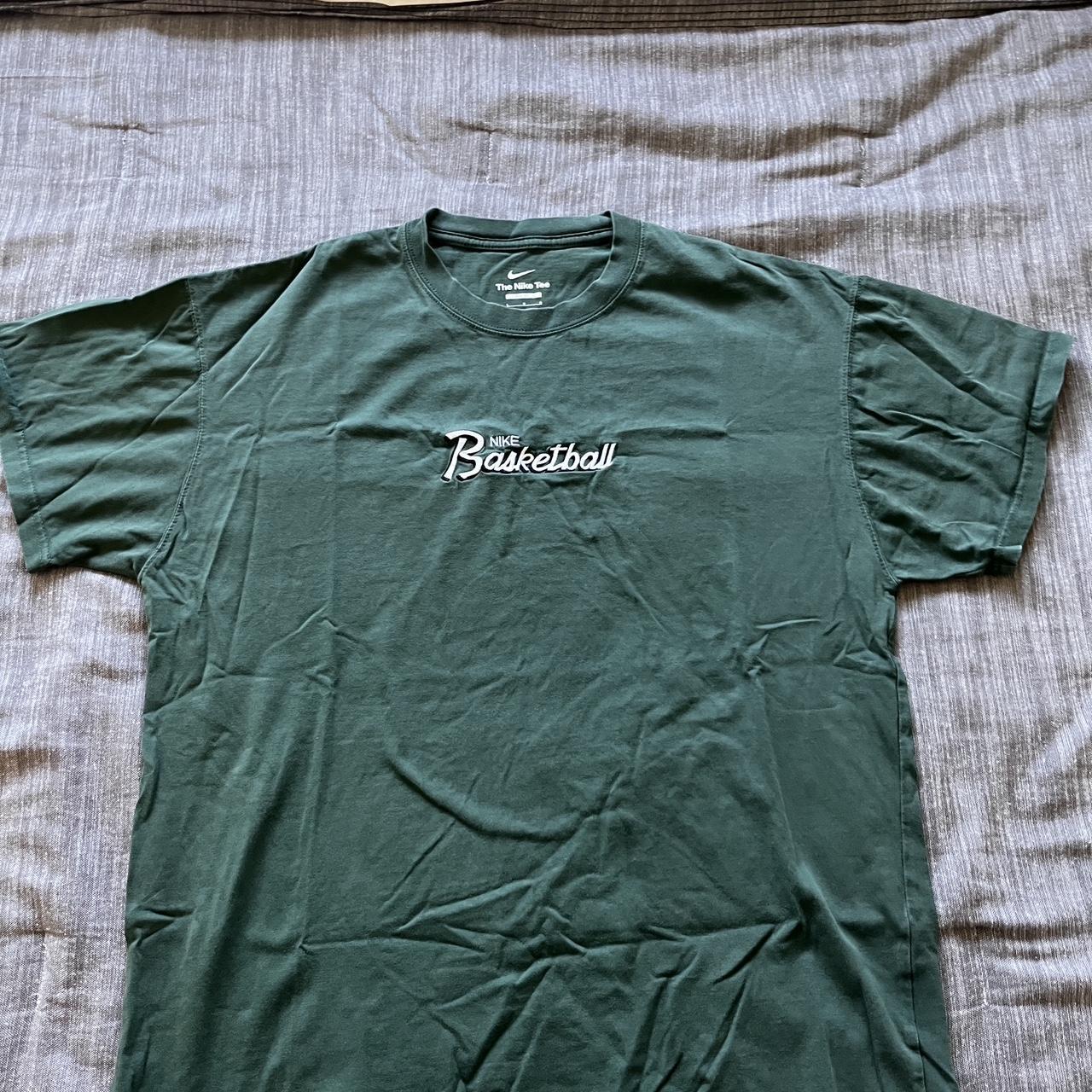 stadium green nike shirt