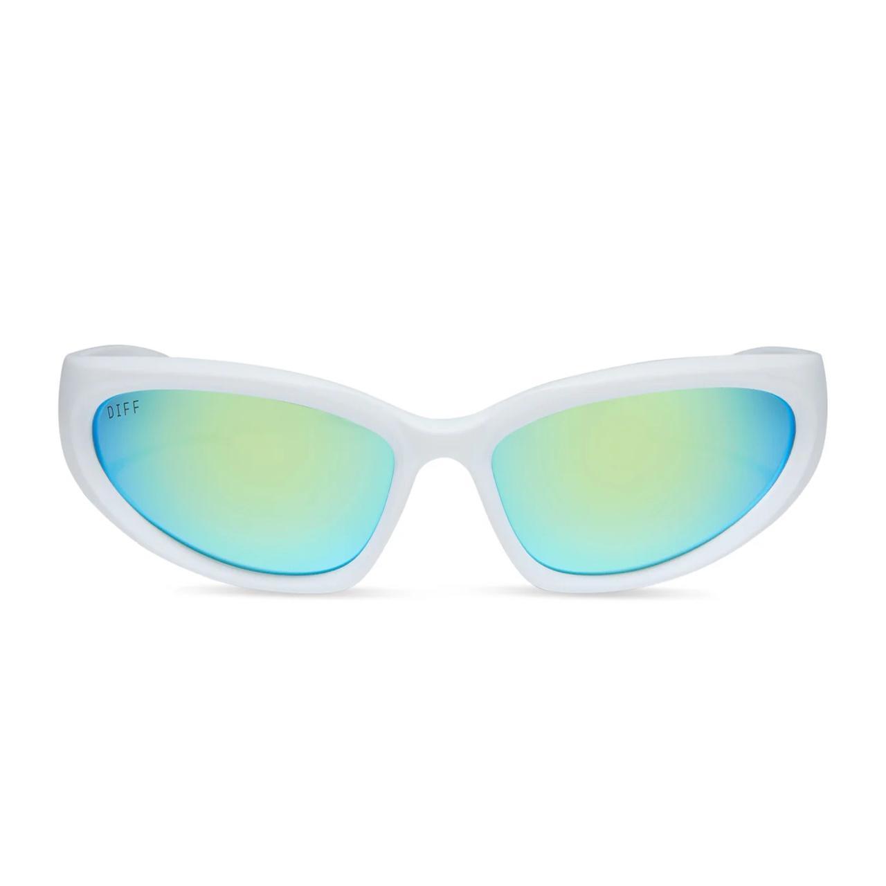 DIFF Men's Sunglasses - White/Multi – Diff eye we… - image 1