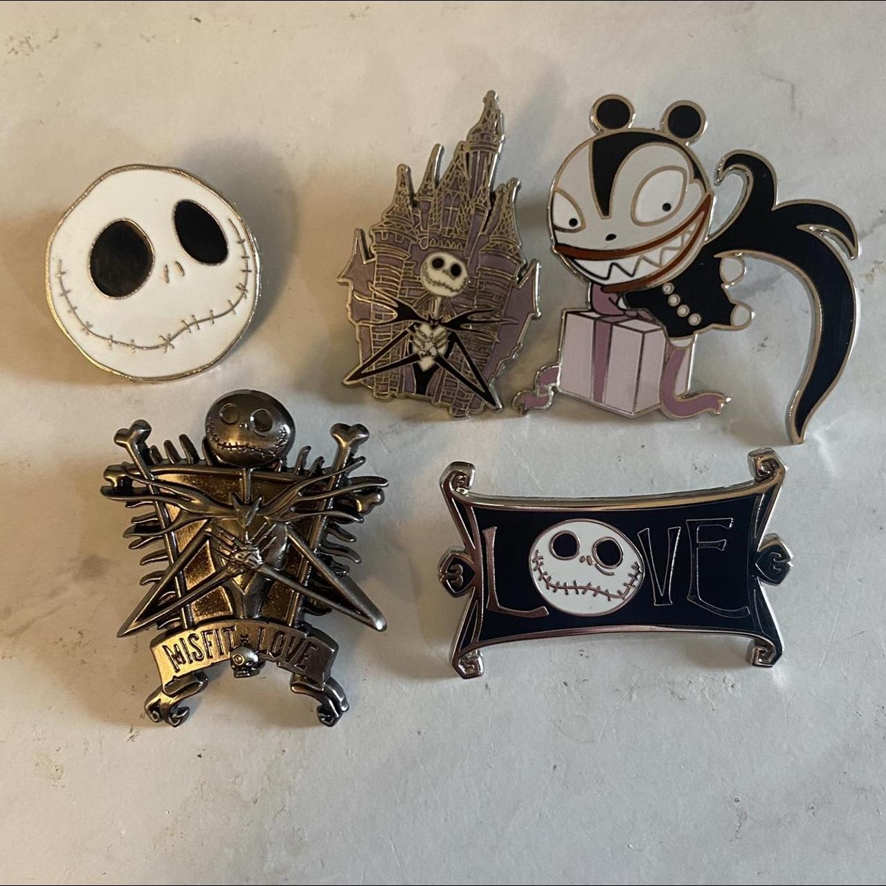 Nightmare Before Christmas Pin Set 🖤 5 Official... - Depop