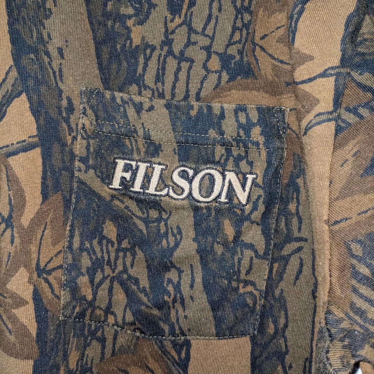 Filson camouflage pocket T shirt , hide from your... - Depop