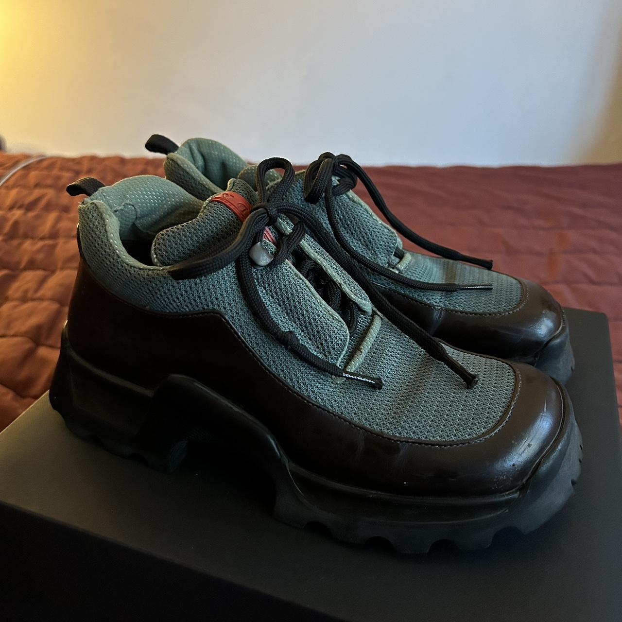 Prada Shoes Winter Moccasins In Brushed Leather