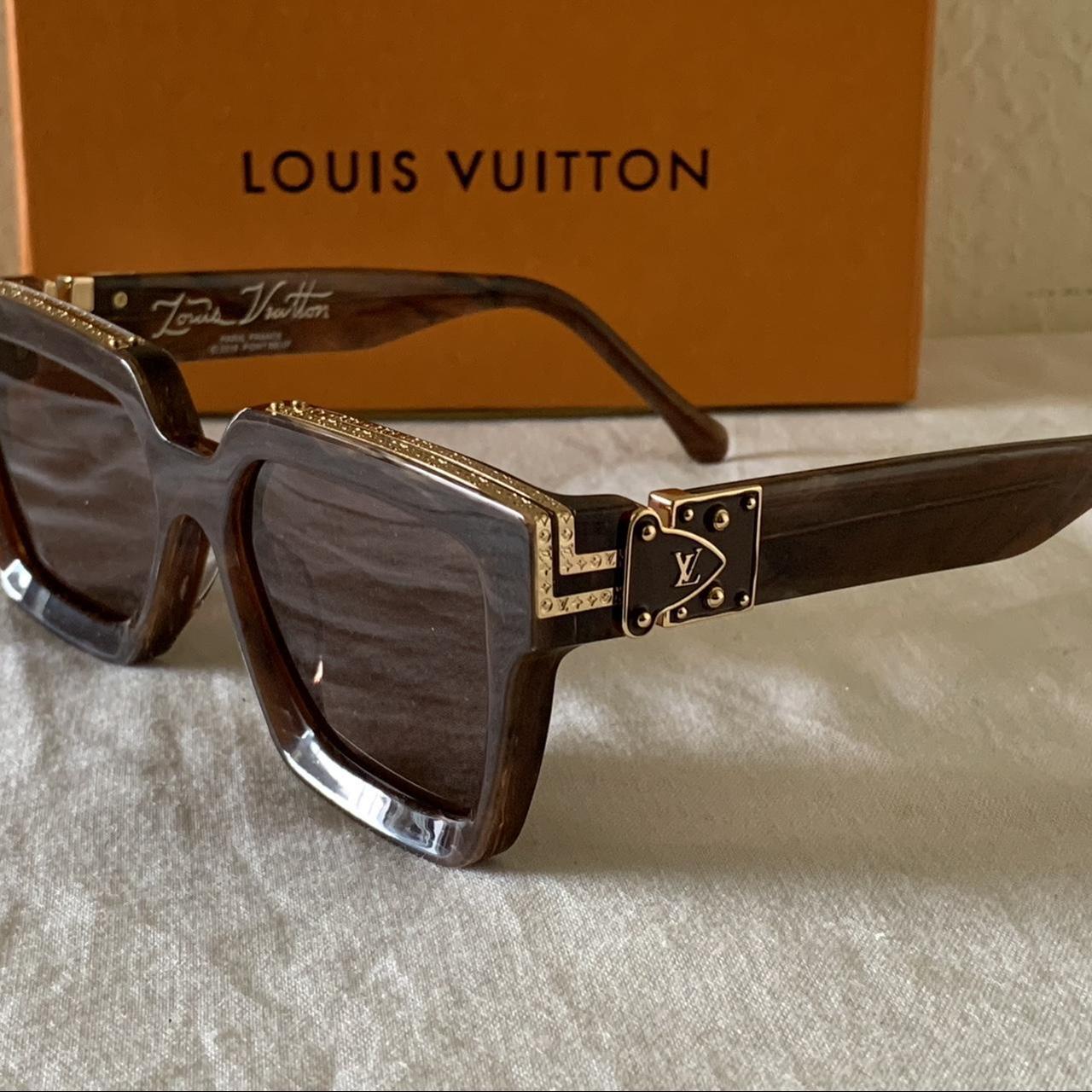 Rare) Louis Vuitton Chrome Millionaires Got these - Depop