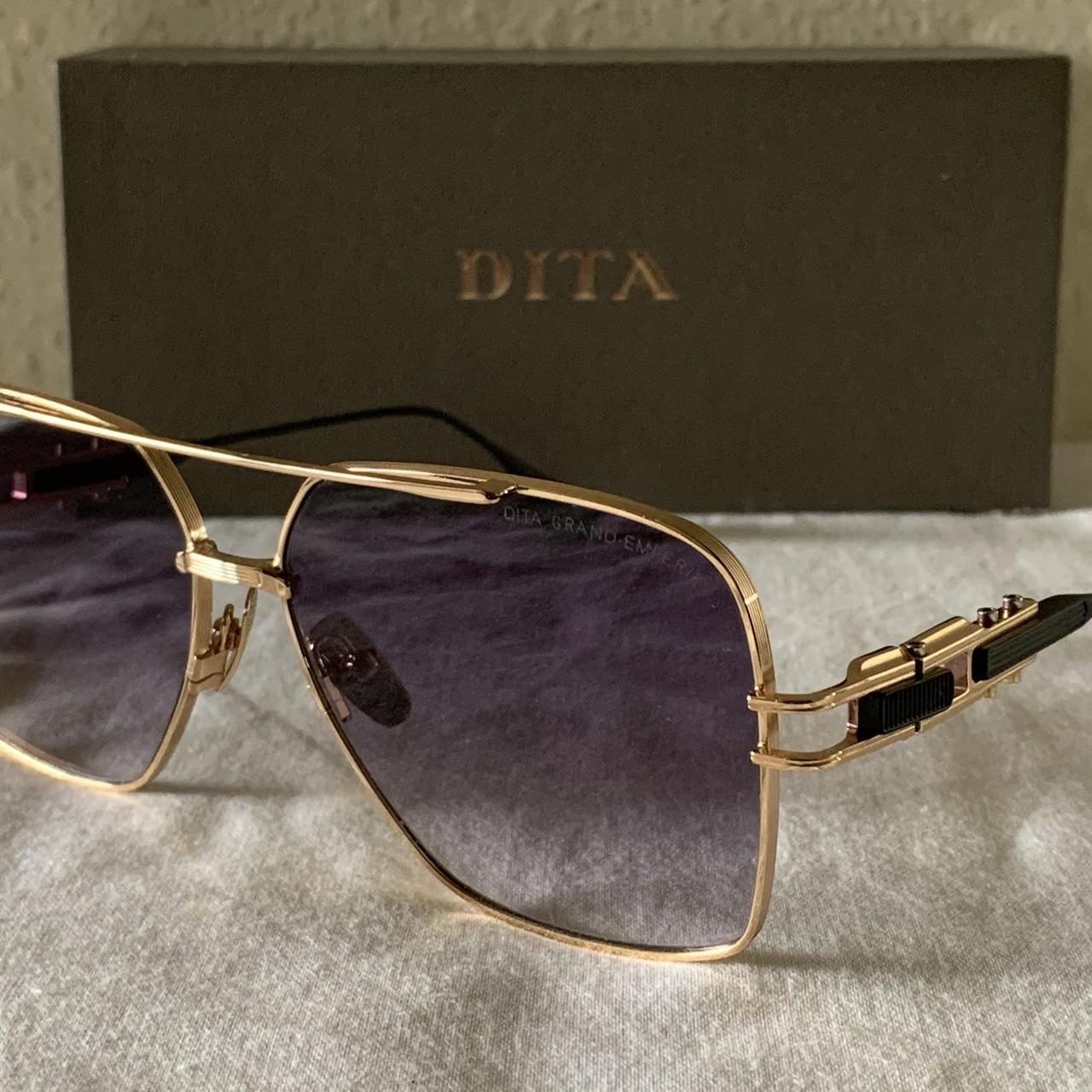 Dita Sunglasses gold frames glasses eyeglasses... - Depop