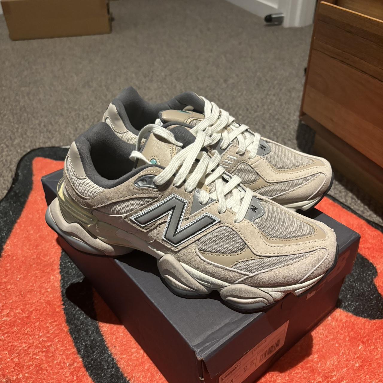 New Balance 9060 Sea Salt never worn, wrong sizing... - Depop