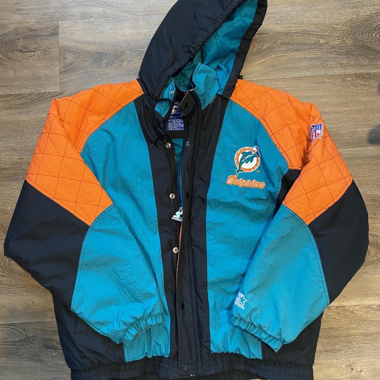 Miami Dolphins: 1990's Apex One Reverse Spellout Fullzip Jacket (L) –  National Vintage League Ltd.