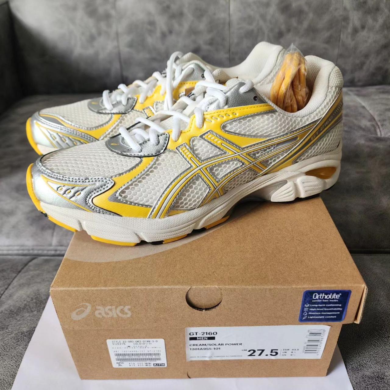 Asics GT-2160 Kith Cream Solar Power Sneaker Men’s... - Depop