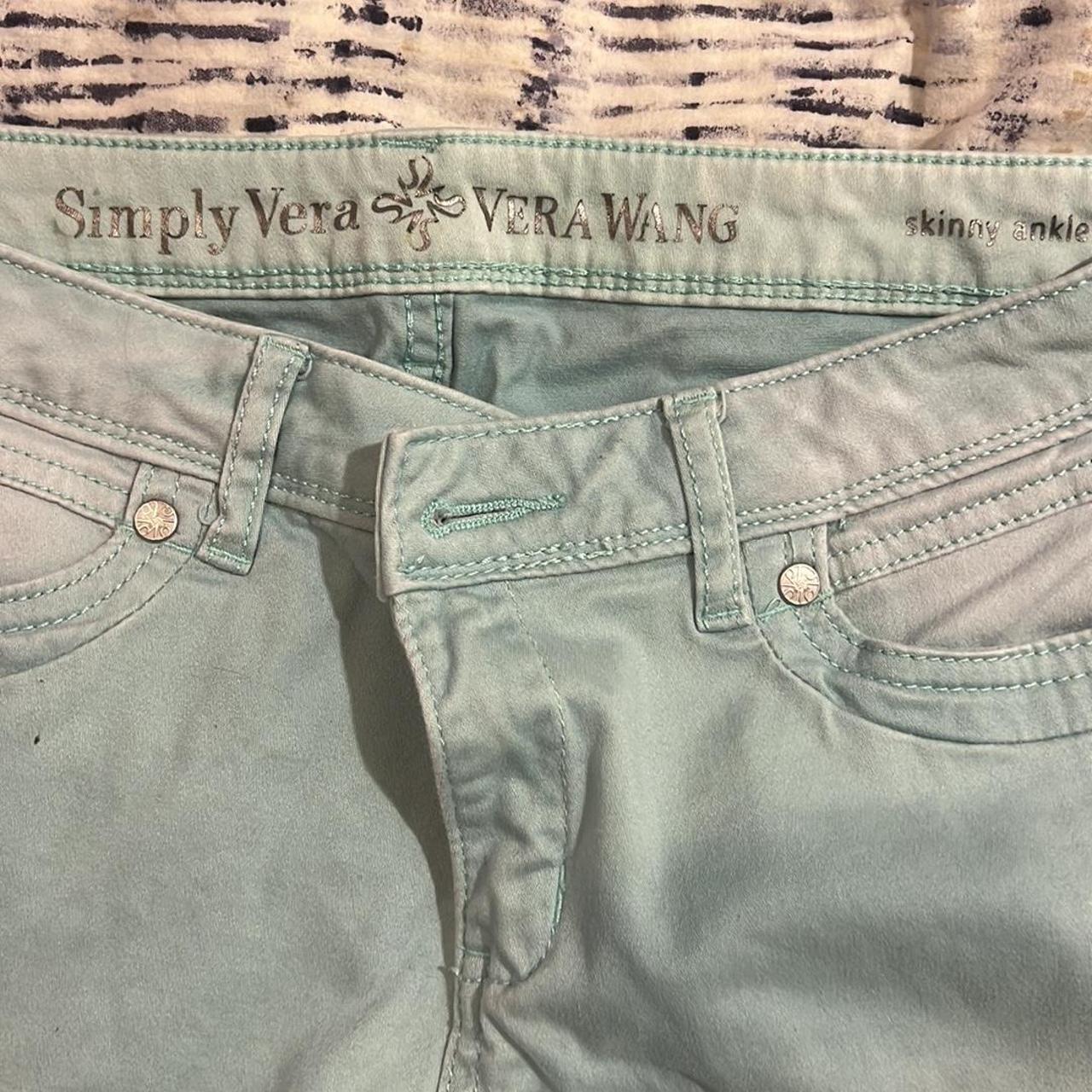 Simply Vera By Vera Wang Skinny Ankle Jeans Size - Depop