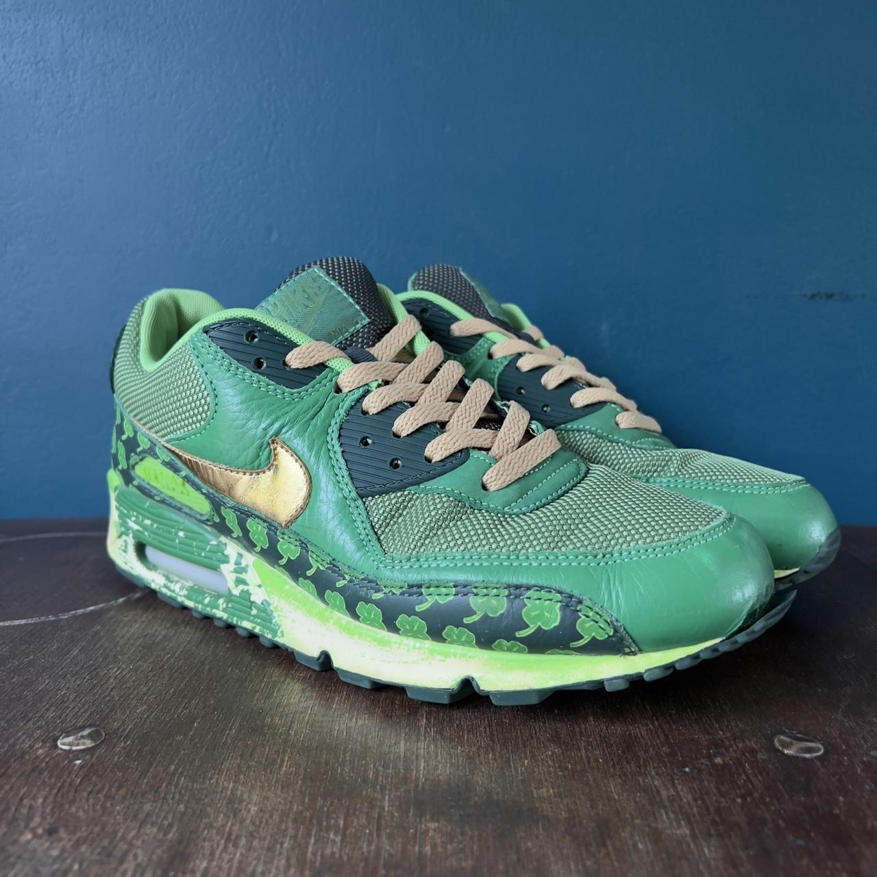 Nike air max 90 st patrick's day best sale