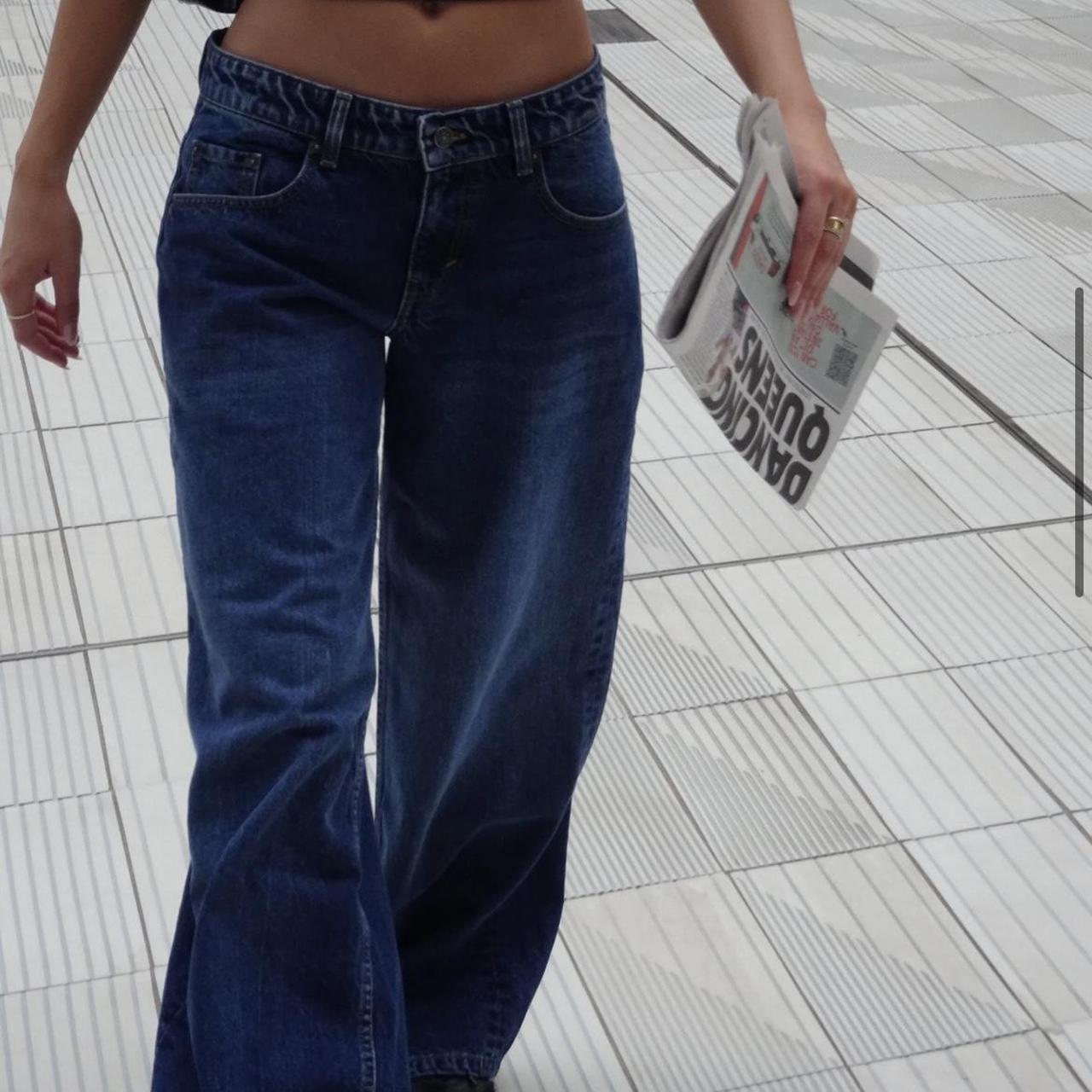 Brand new motel rocks low rise baggy jeans Size 32W... Depop