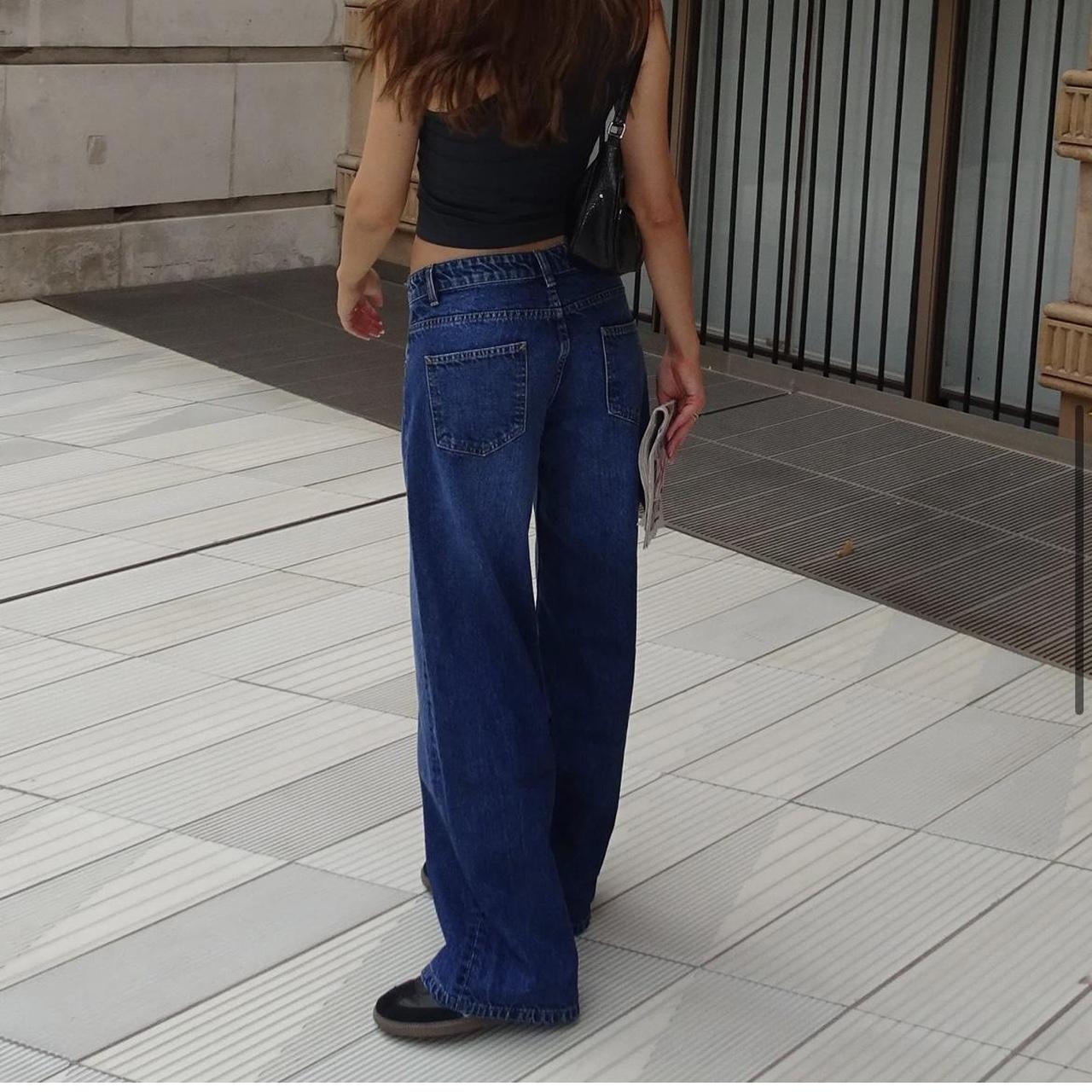 Brand new motel rocks low rise baggy jeans Size 32W... Depop