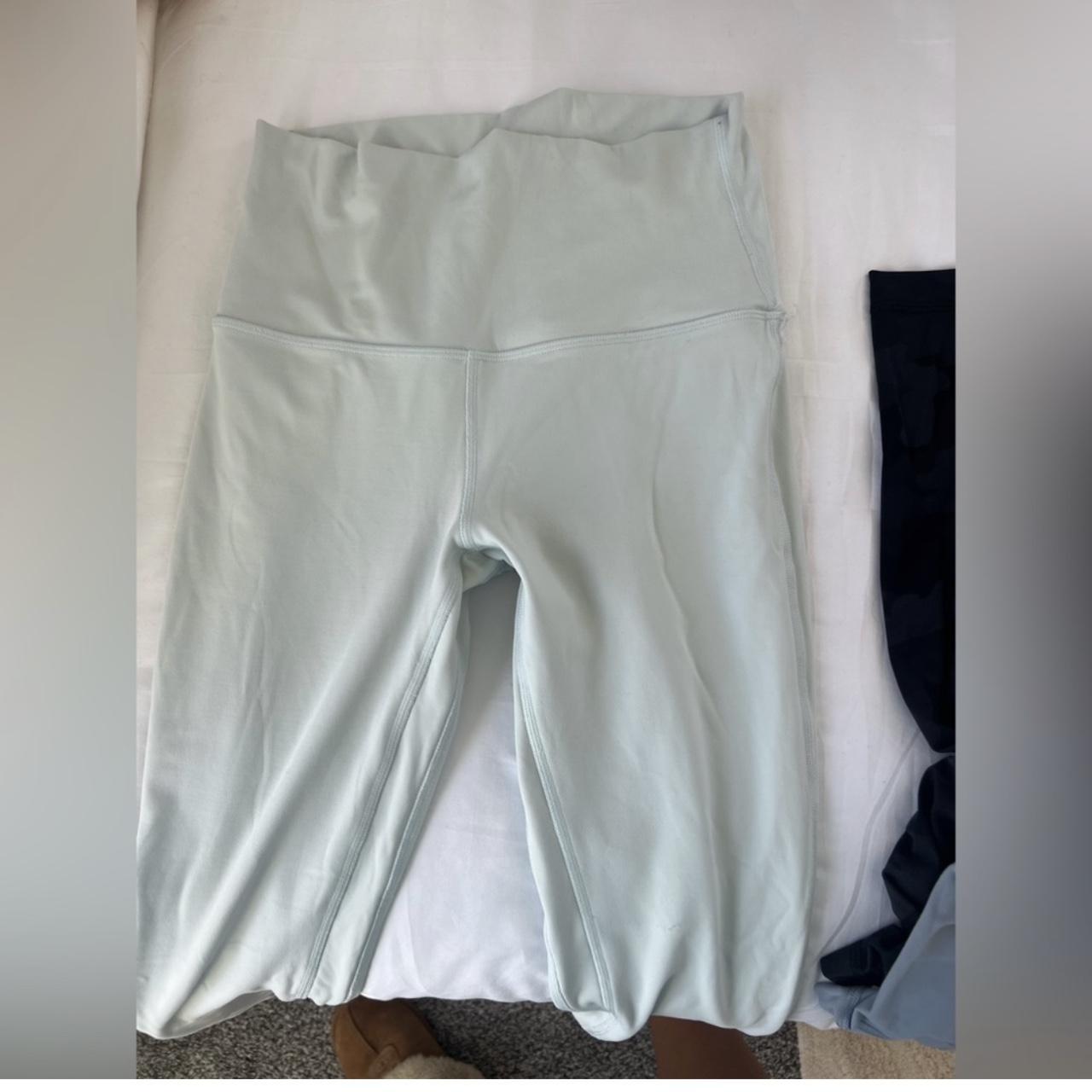 25” size 0 align lululemon leggings never worn - Depop