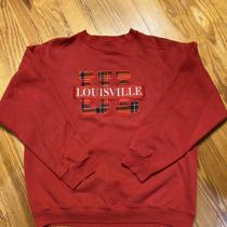 Vintage University of Louisville Zip Up - Depop