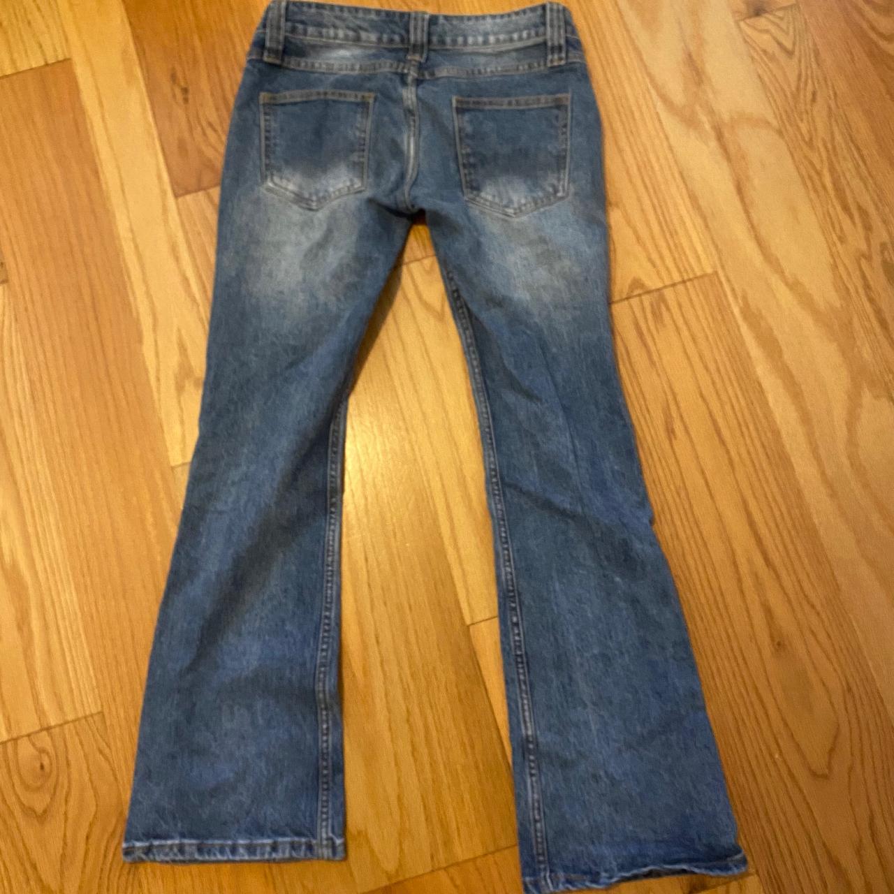 Brandy Melville Kylie Jeans Never Worn Low-rise,... - Depop