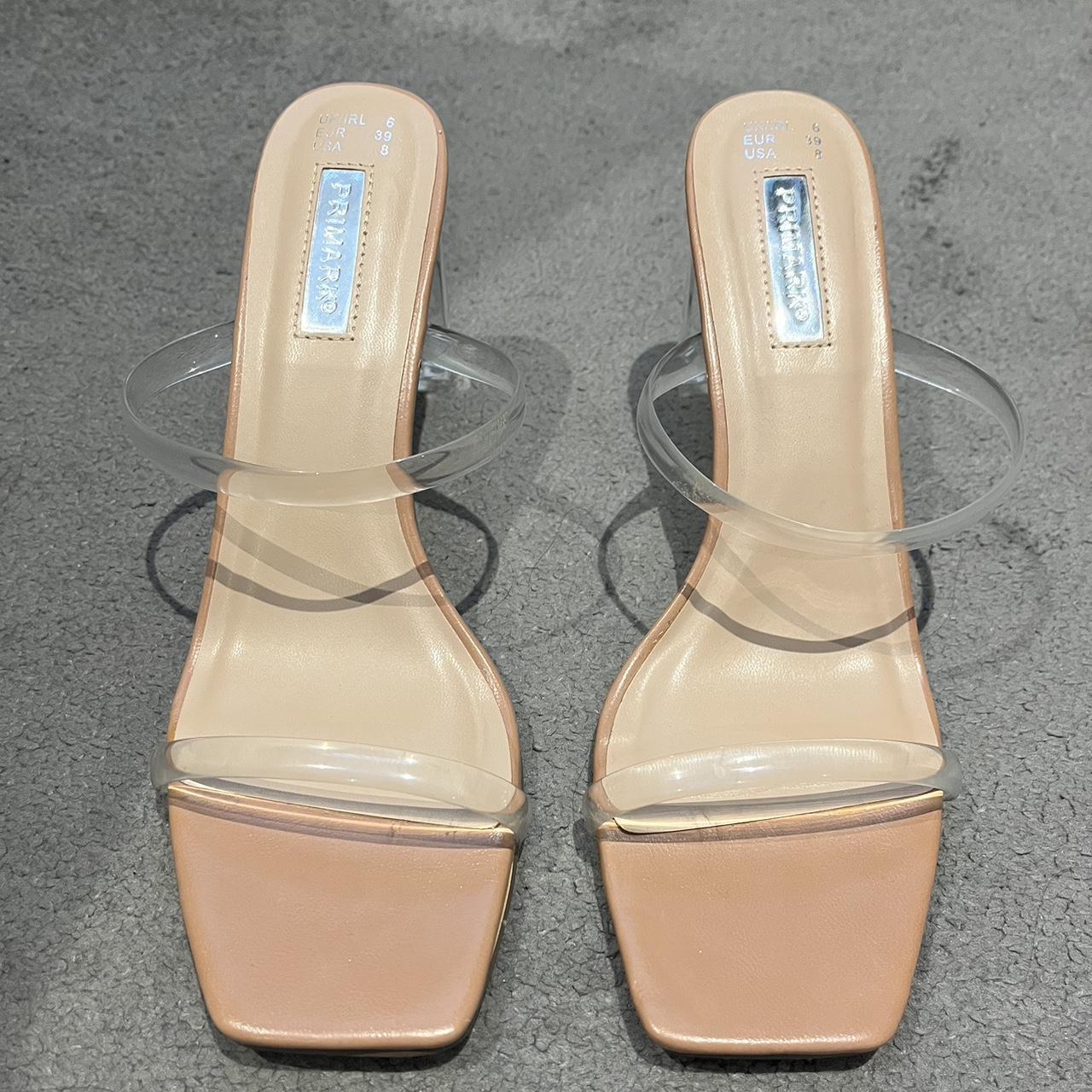 primark clear heels