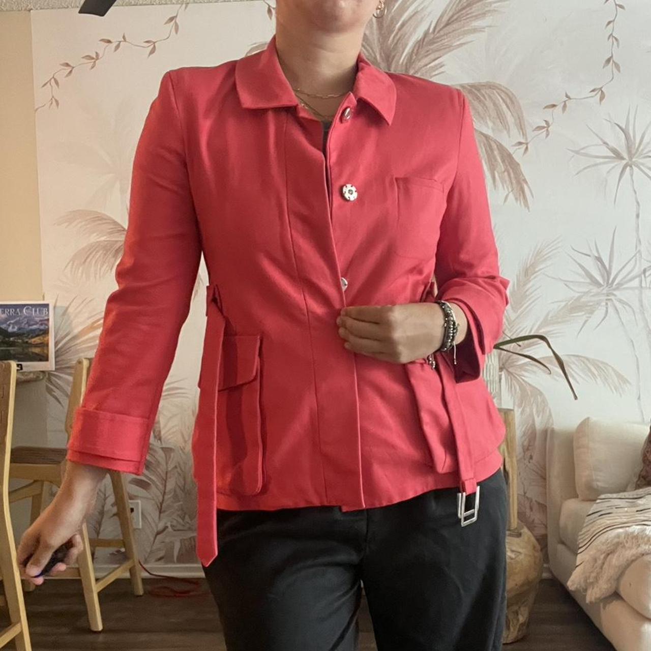 Bimba y Lola pink jacket. Classy and cute, Barbie... - Depop