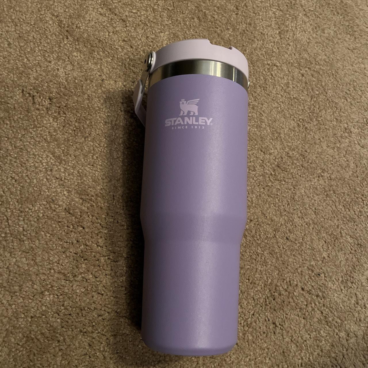 Light purple 30 oz Stanley tumbler cup. Was used - Depop