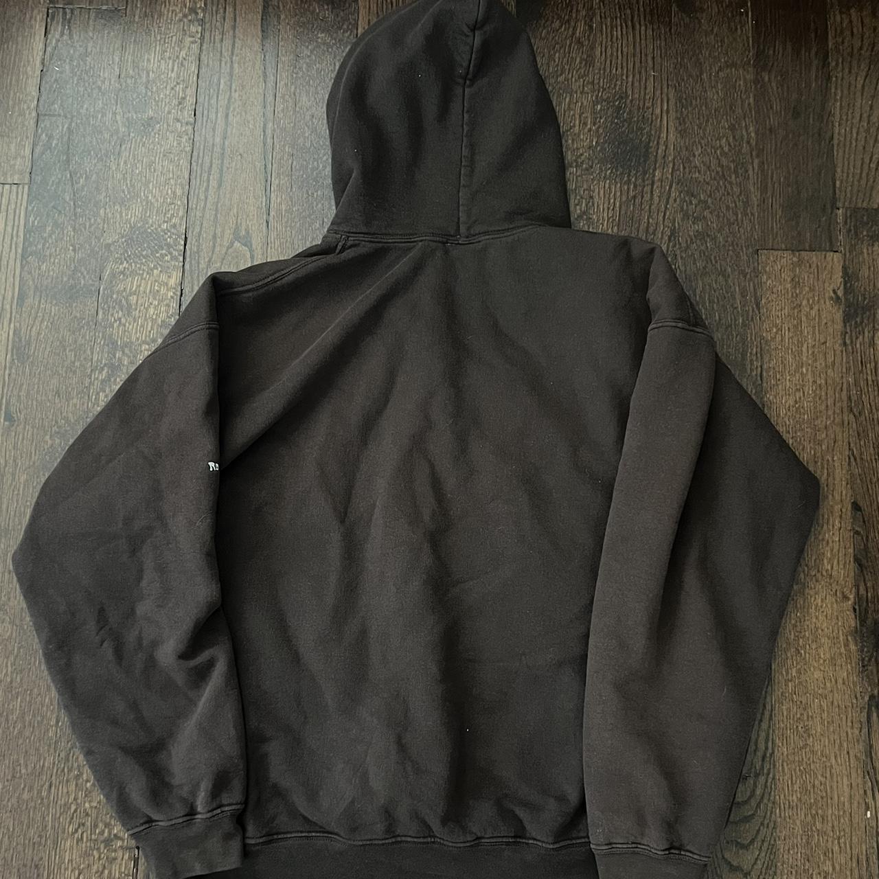 Rainswetter dark brown hoodie waterproof - Depop