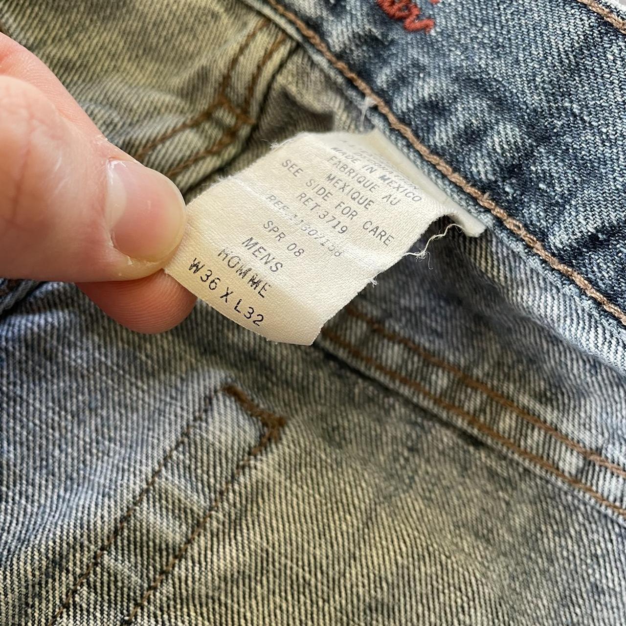 vintage baggy eddie bauer jeans 36x32, rlly nice... - Depop