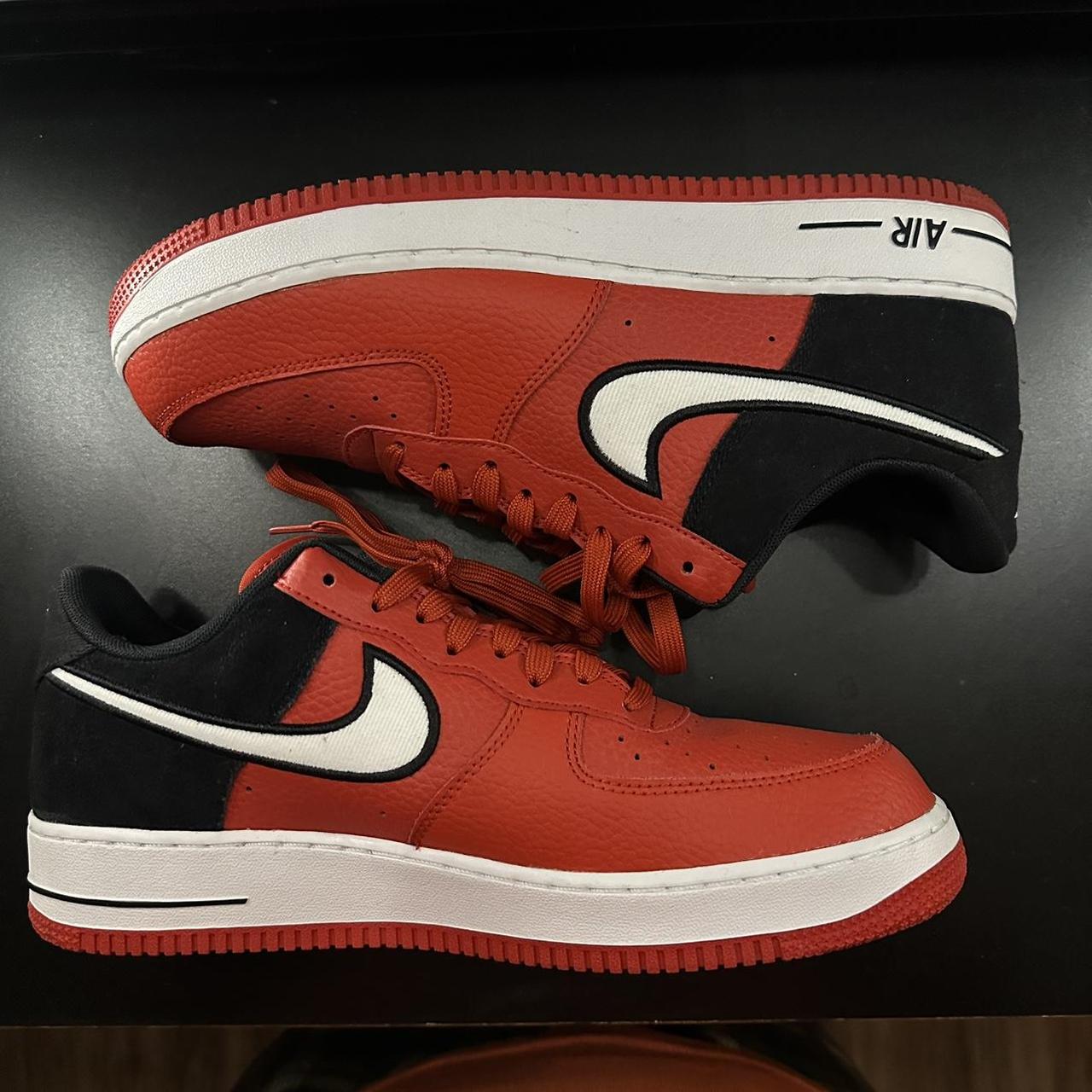 mens nike air force 1 low red