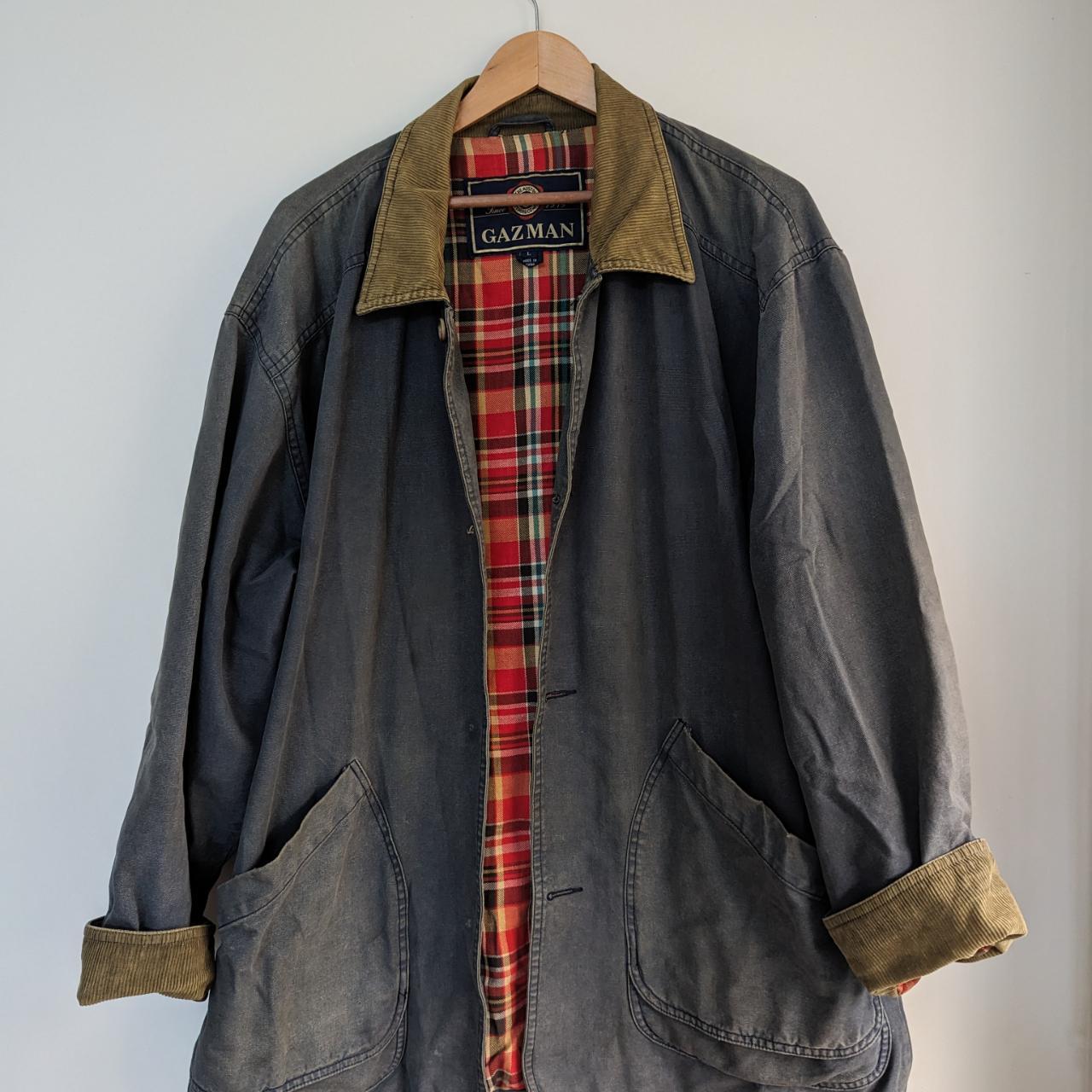 Vintage Gazman jacket with corduroy detailing and... - Depop