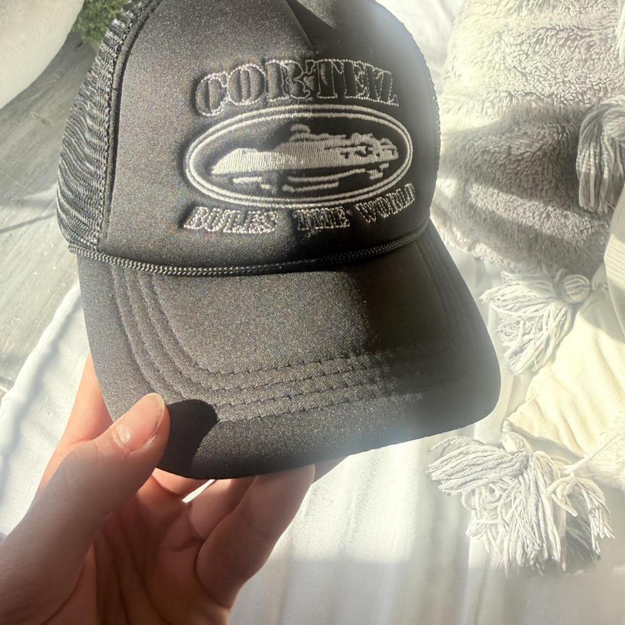 Red corteiz Alcatraz trucker cap brand new with tags | Depop