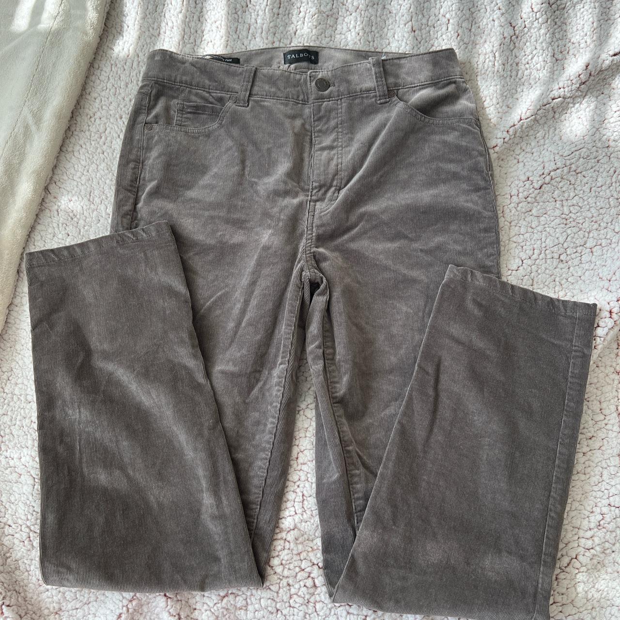 Talbots Pants Womens 6/ corduroy straight leg pant - Depop