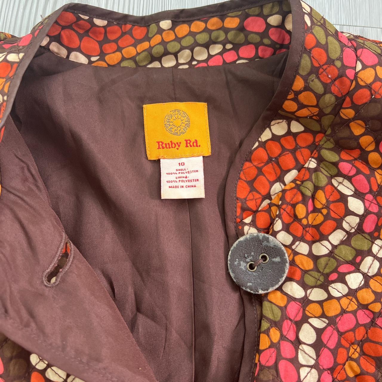 Ruby Rd. Women's Jacket - Multi/Brown - 10 – Ruby… - image 2