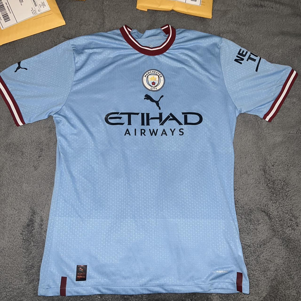 ( Haaland #9 ) Manchester City Soccer Jersey... - Depop