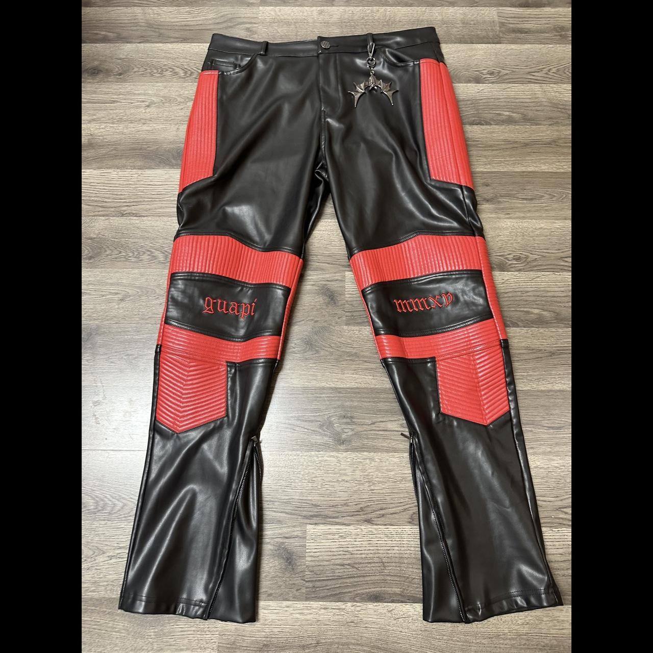 Limited Edition 1 of 100 Guapi Black and Red Faux... - Depop