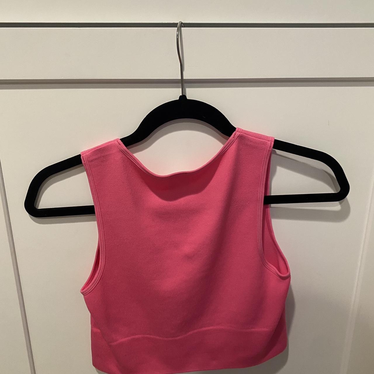 pink No boundaries tank top. size medium - Depop