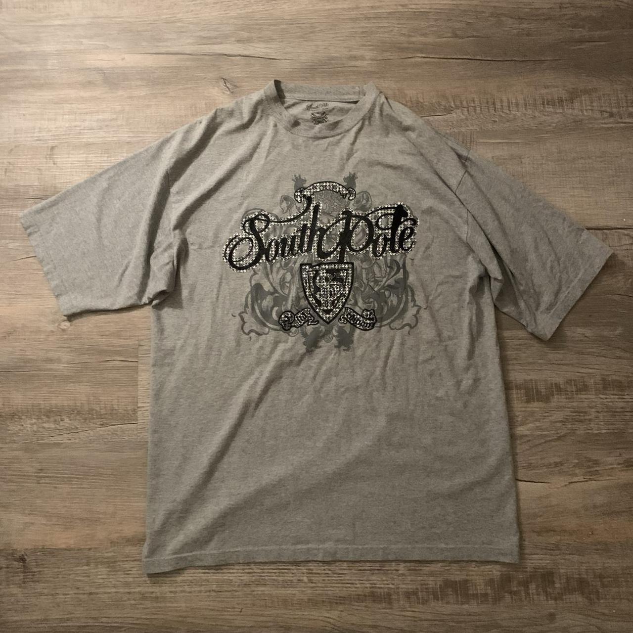 Southpole shirt grey size xl Send offers Message... - Depop