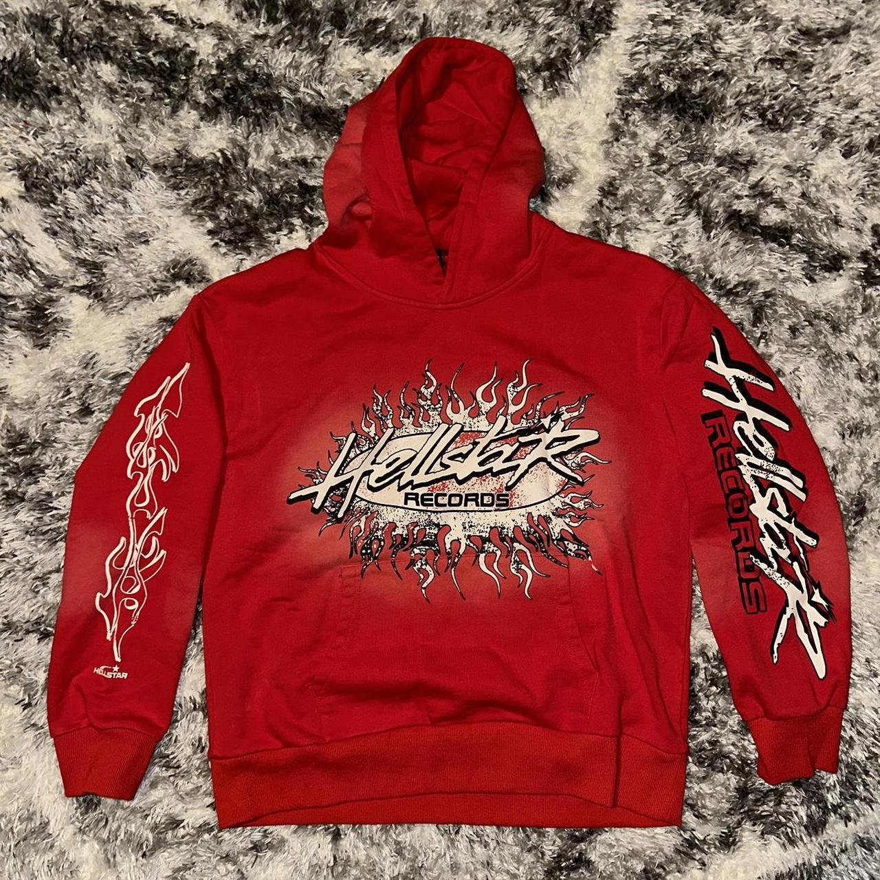 Red HellStar hoodie 💫 Message me before you... - Depop