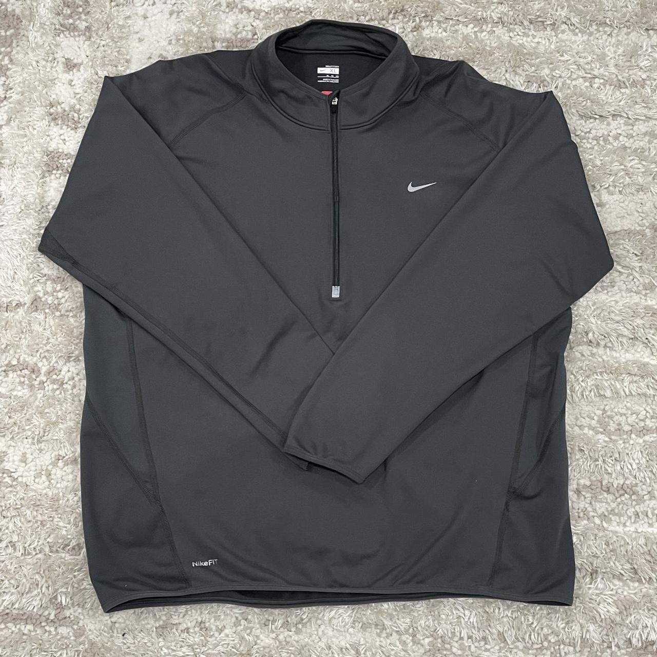 nike colorblock quarter zip