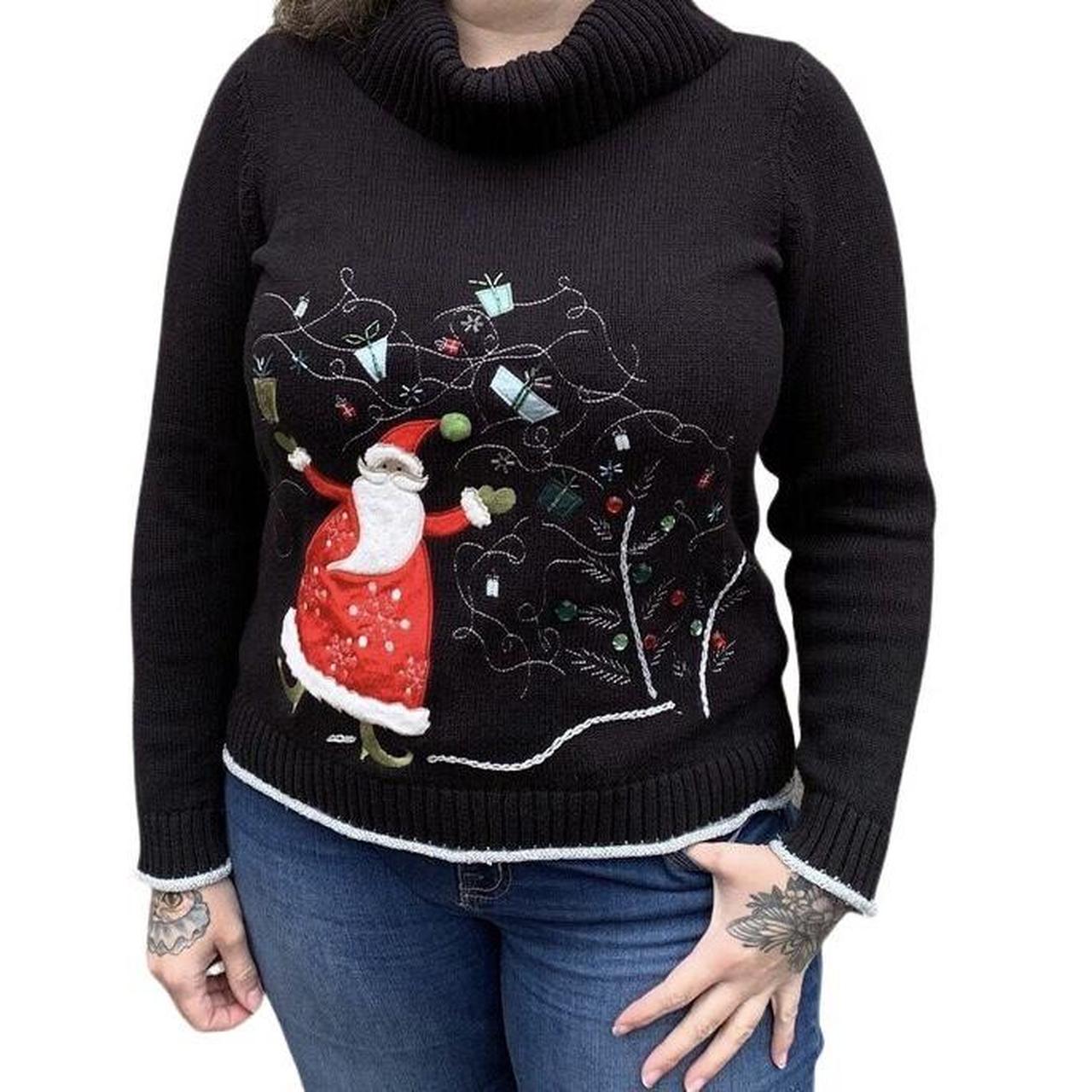 Tacky Womens Santa Sweater Women's Grateful Dead Dancing Bears