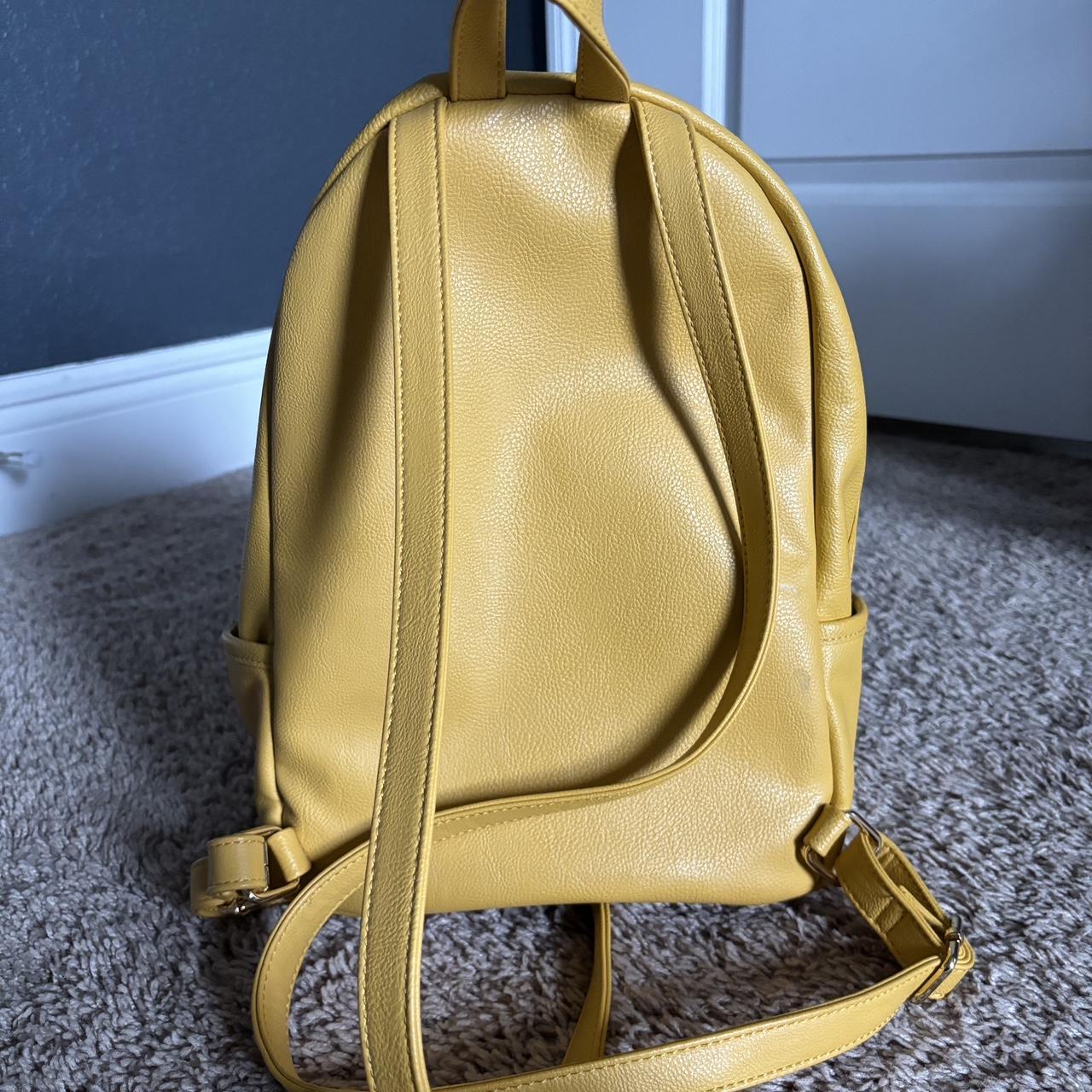 Betsey johnson yellow backpack best sale