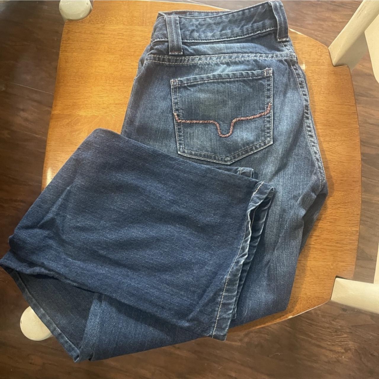 “Alex” Kimes ranch jeans. 2X34. Lightly warn with no... Depop