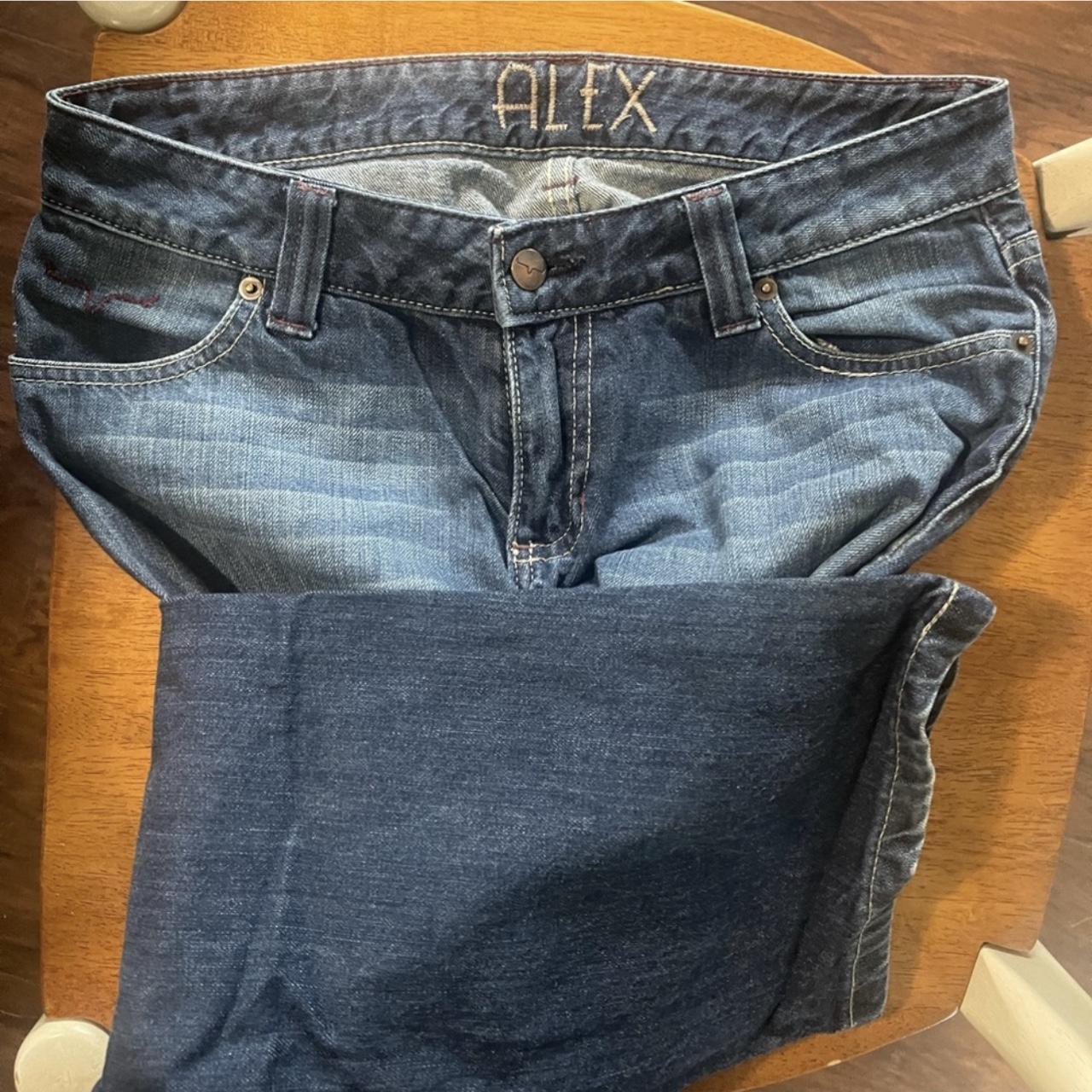 “Alex” Kimes ranch jeans. 2X34. Lightly warn with no... Depop