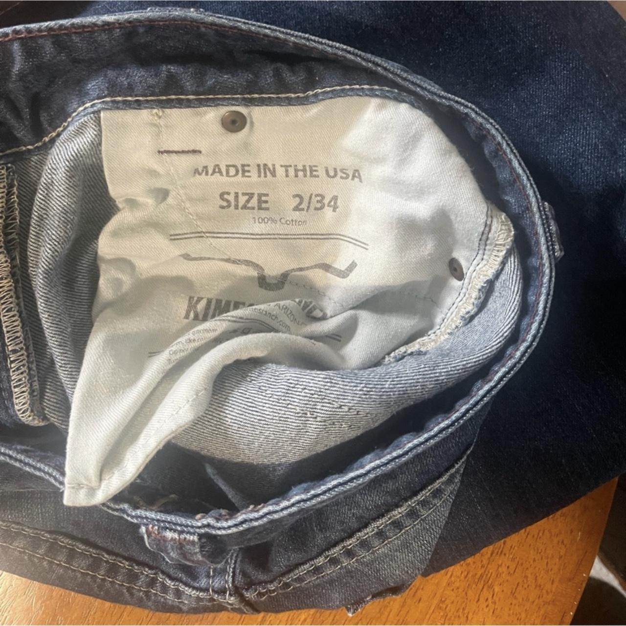 “Alex” Kimes ranch jeans. 2X34. Lightly warn with no... Depop