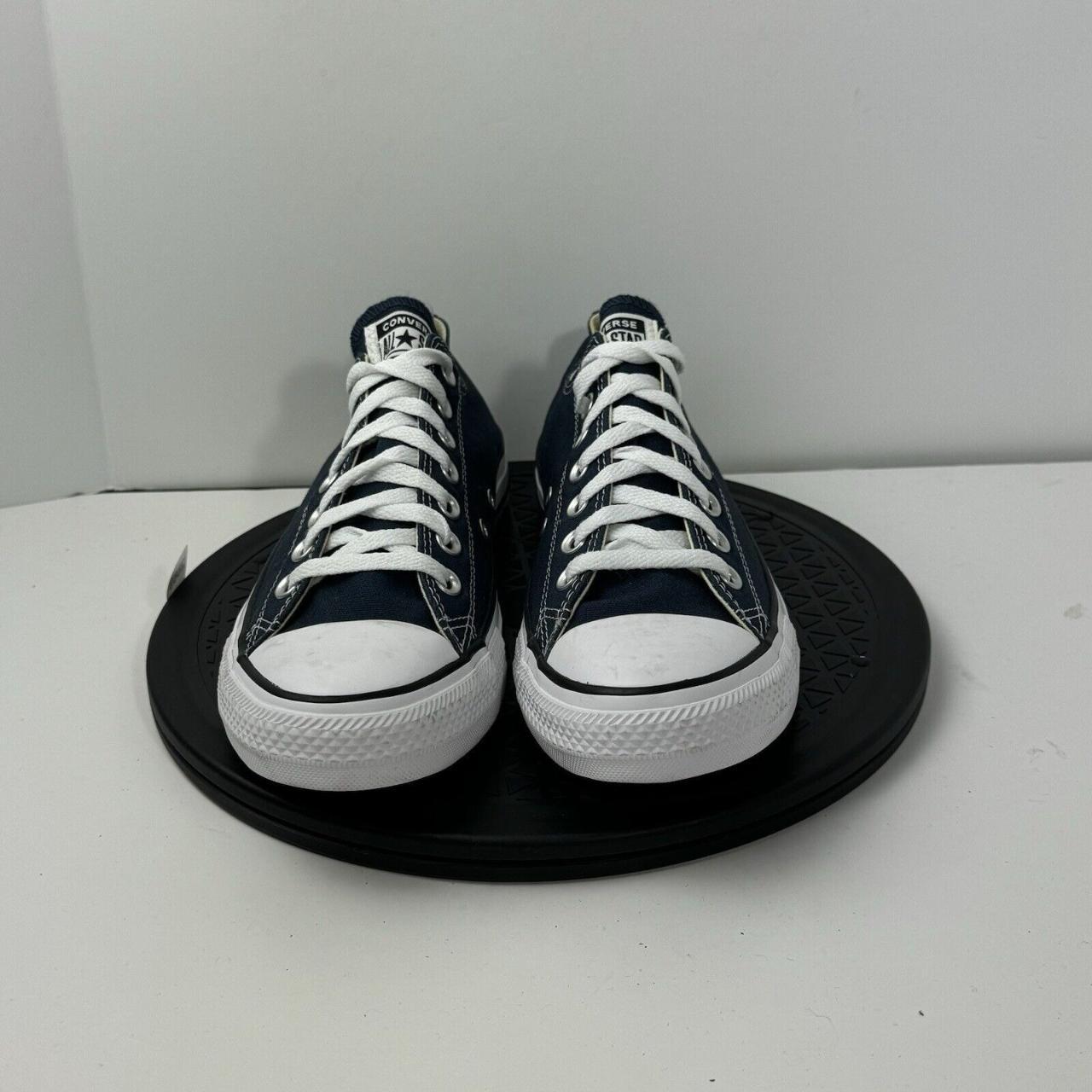 Converse navy fashion heart chuck low trainer