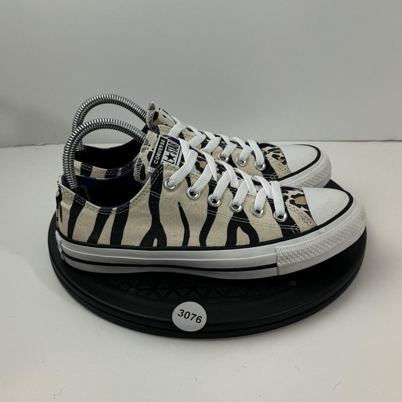 Converse Chuck Taylor All Star Low Tiger Print. Depop