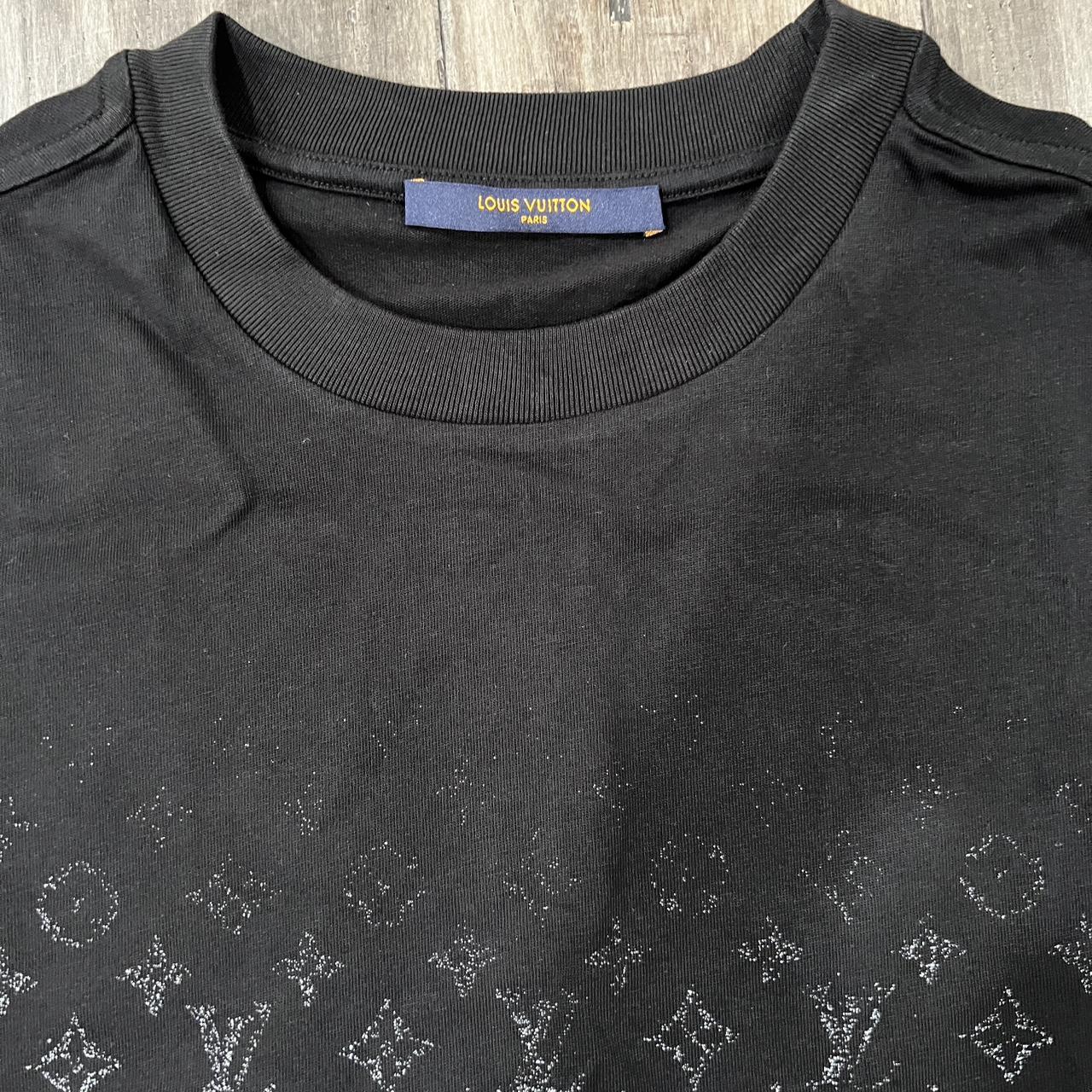 Louis Vuitton LVSE Monogram Gradient T-Shirt Black/White – Tenisshop.la