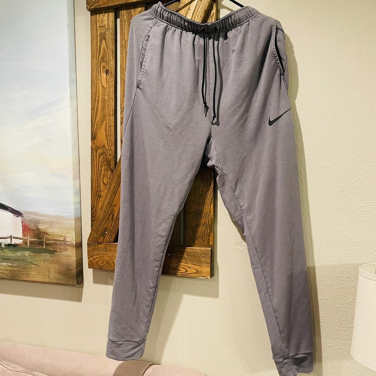 ‘Nike DriFit’ Grey Sweatpants These joggers are in... Depop