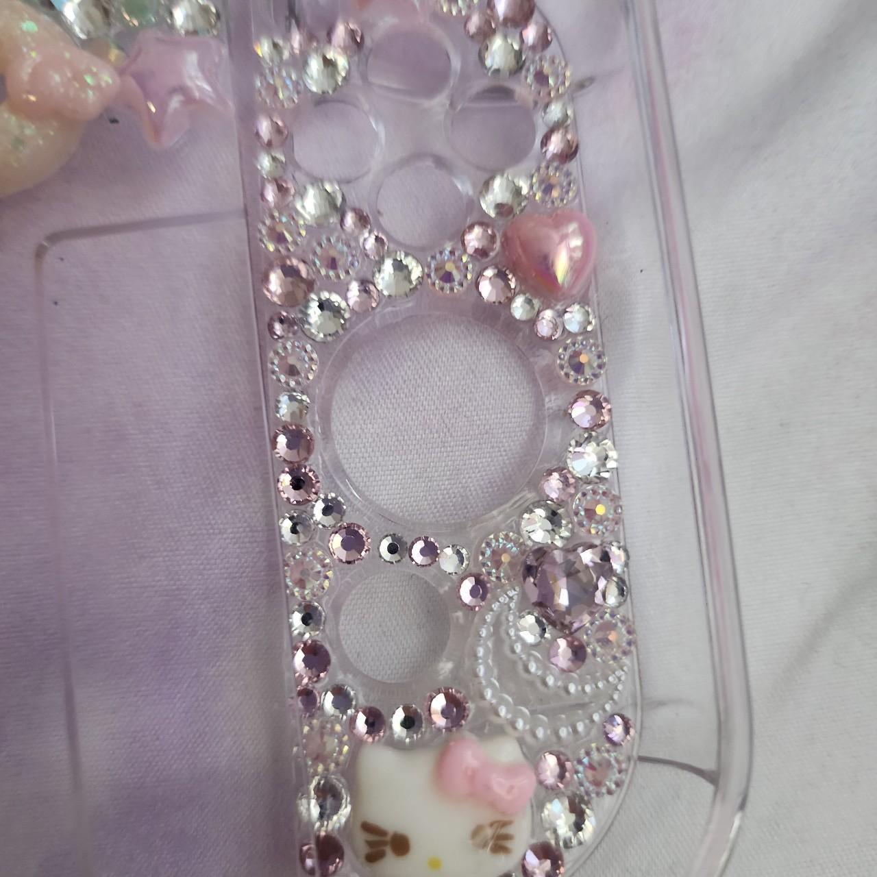 Deco Nintendo Switch case w/ cinnamon roll shaker... - Depop