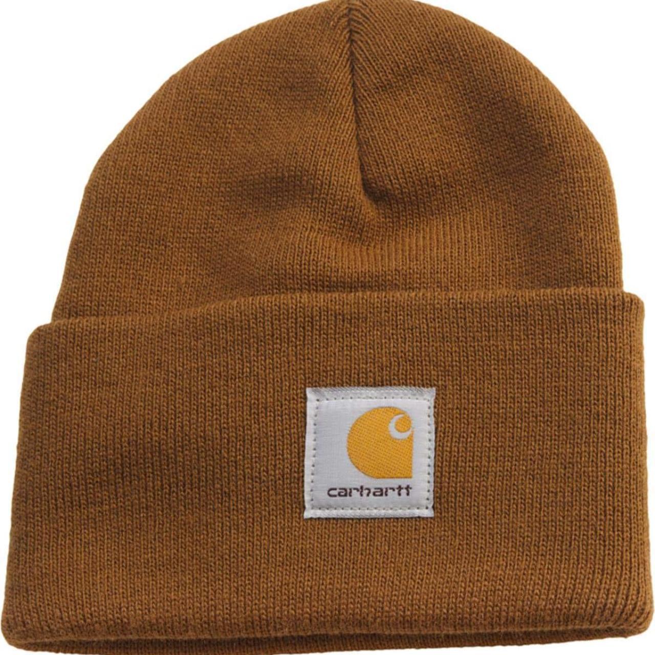 Carhartt Beanie Color: Brown A cold-weather... - Depop