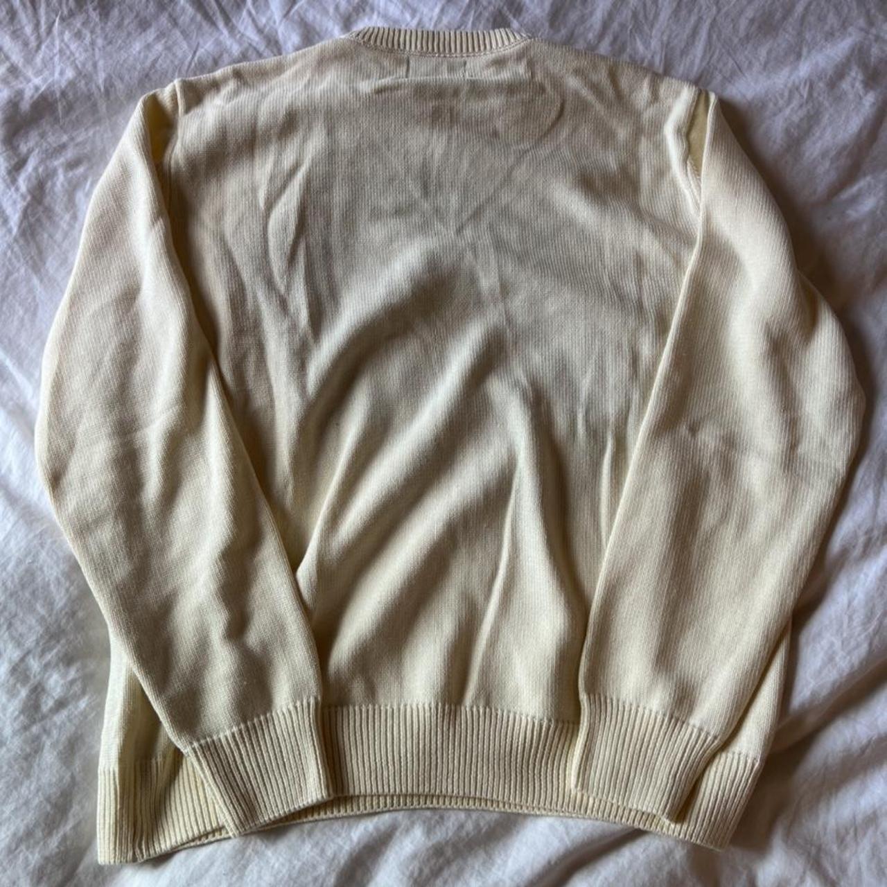 Stussy Cream Curly S sweater Never worn before,... - Depop