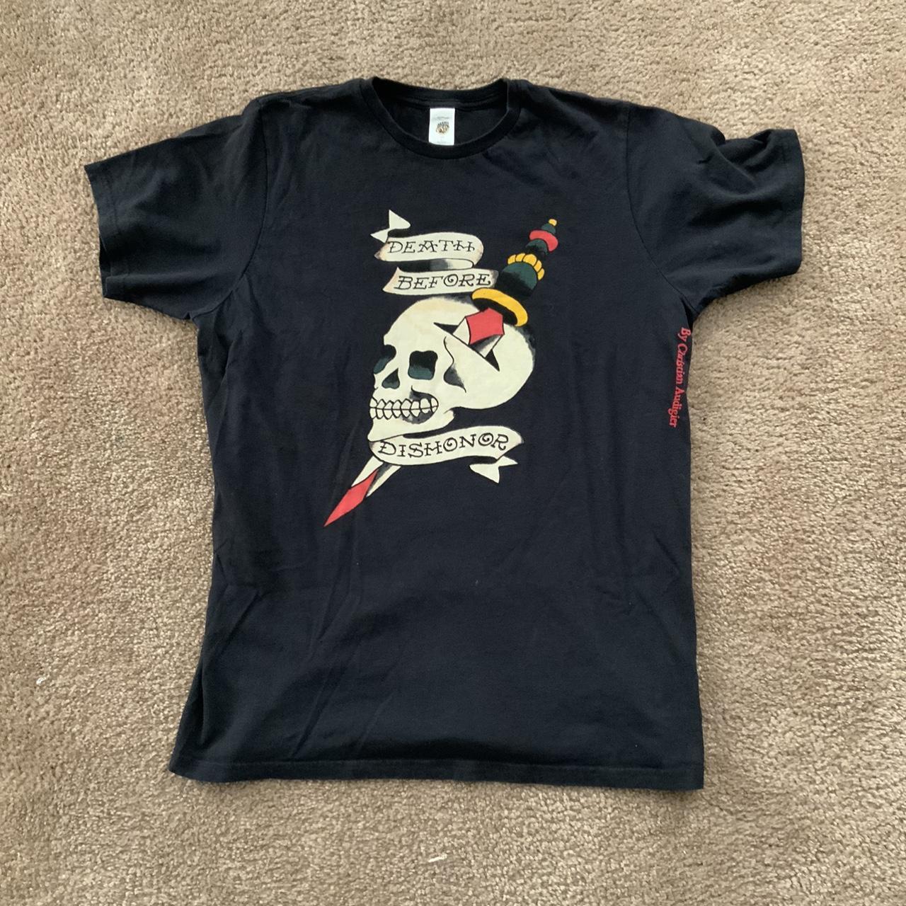 2000s EdHardy tee Size L Letting go for really... - Depop