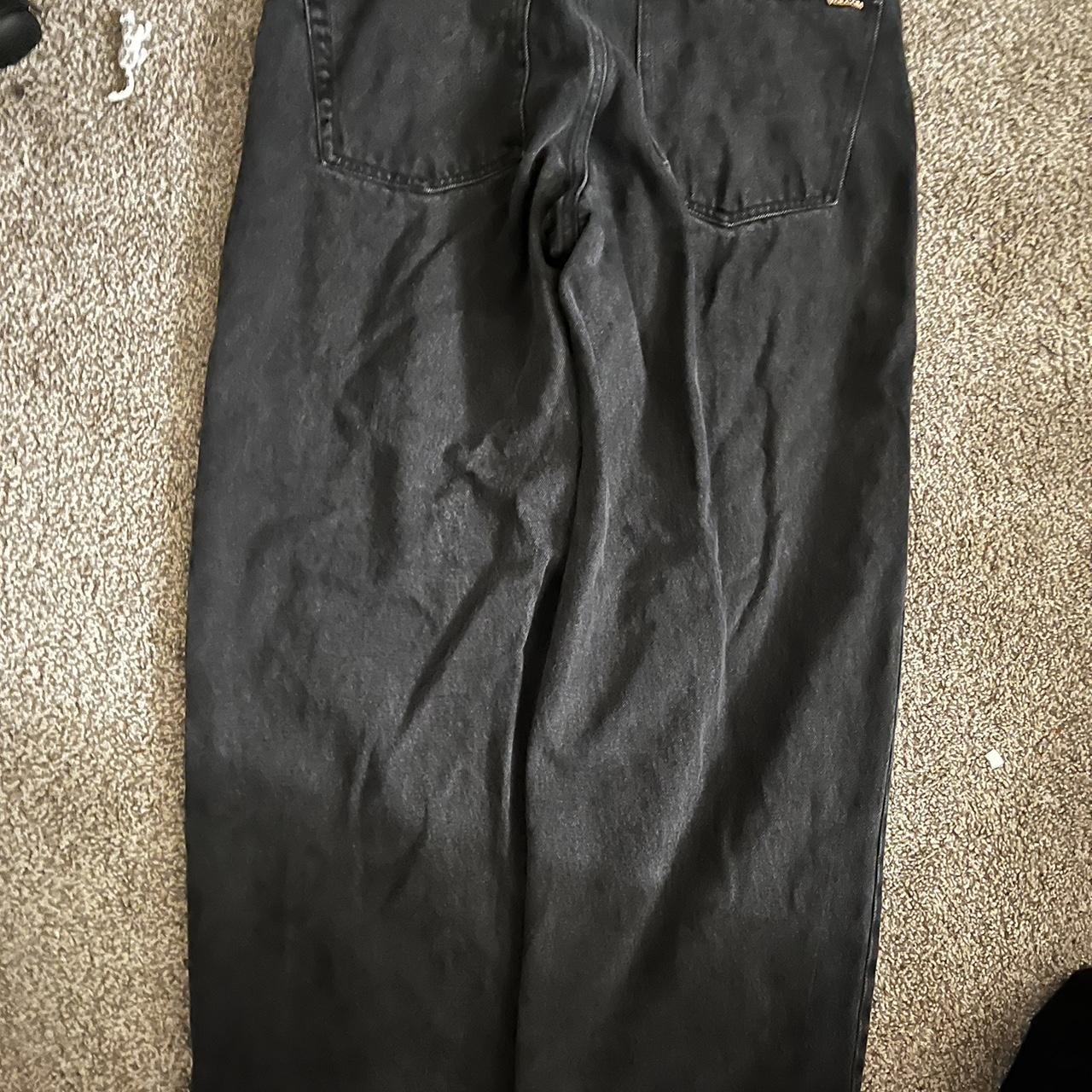 volcom baggy pants (black) retail price 80$ #skate... - Depop