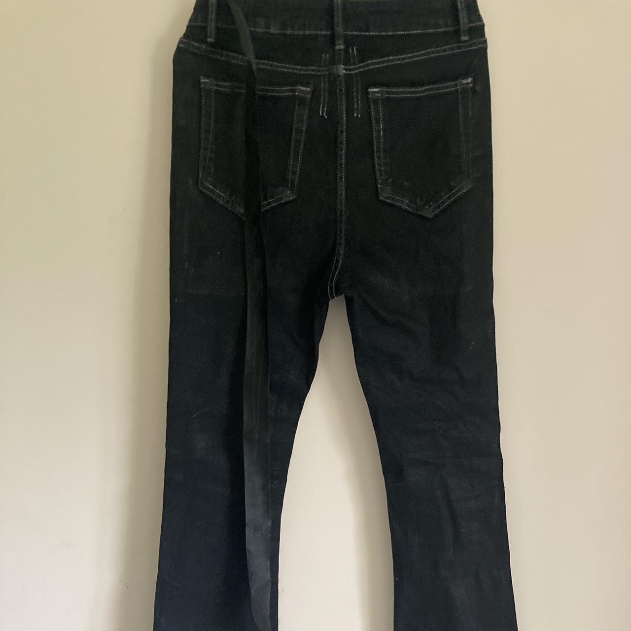 Rick Owens DRKSHDW Waxed Detroit cut denim pm | Depop